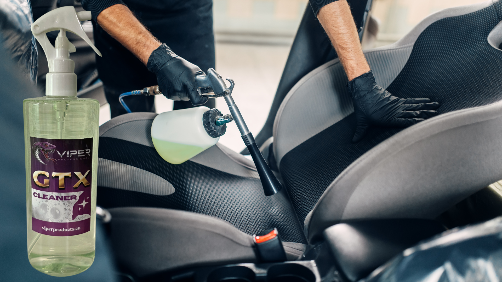 GTX Rengöringskit till Läder-Vinyl-Textil