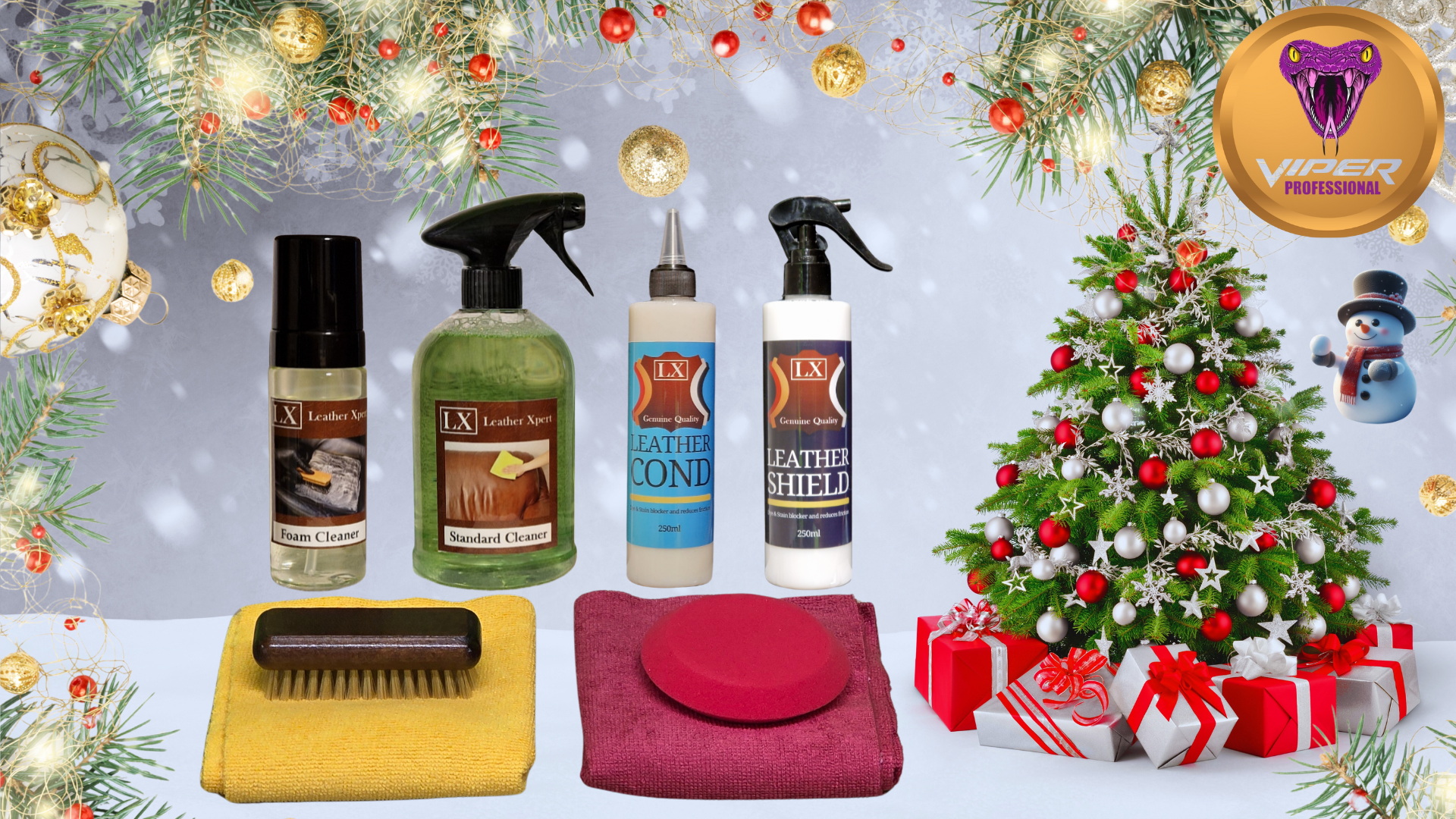 Läder & Vinylvårdskit Premium