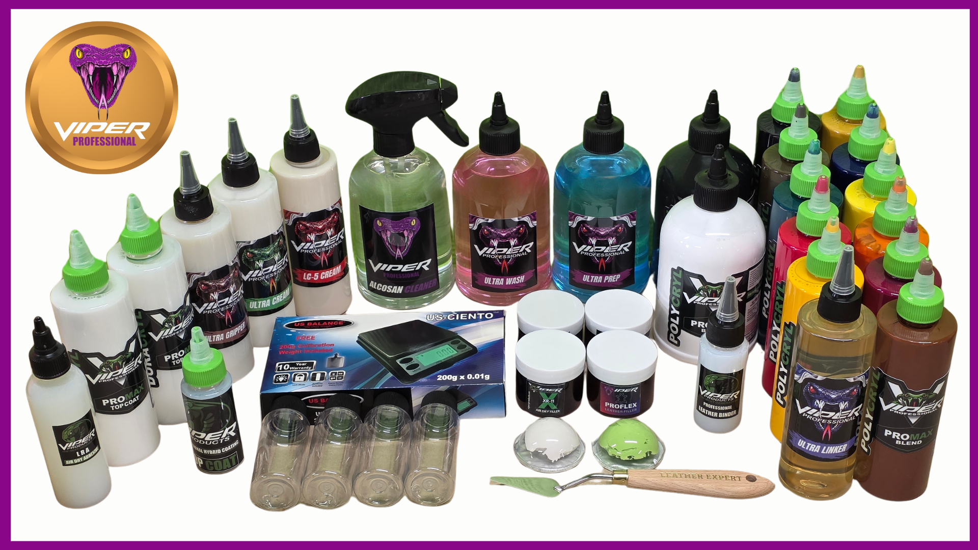 Litet startkit för Läder och Vinylrestaurering