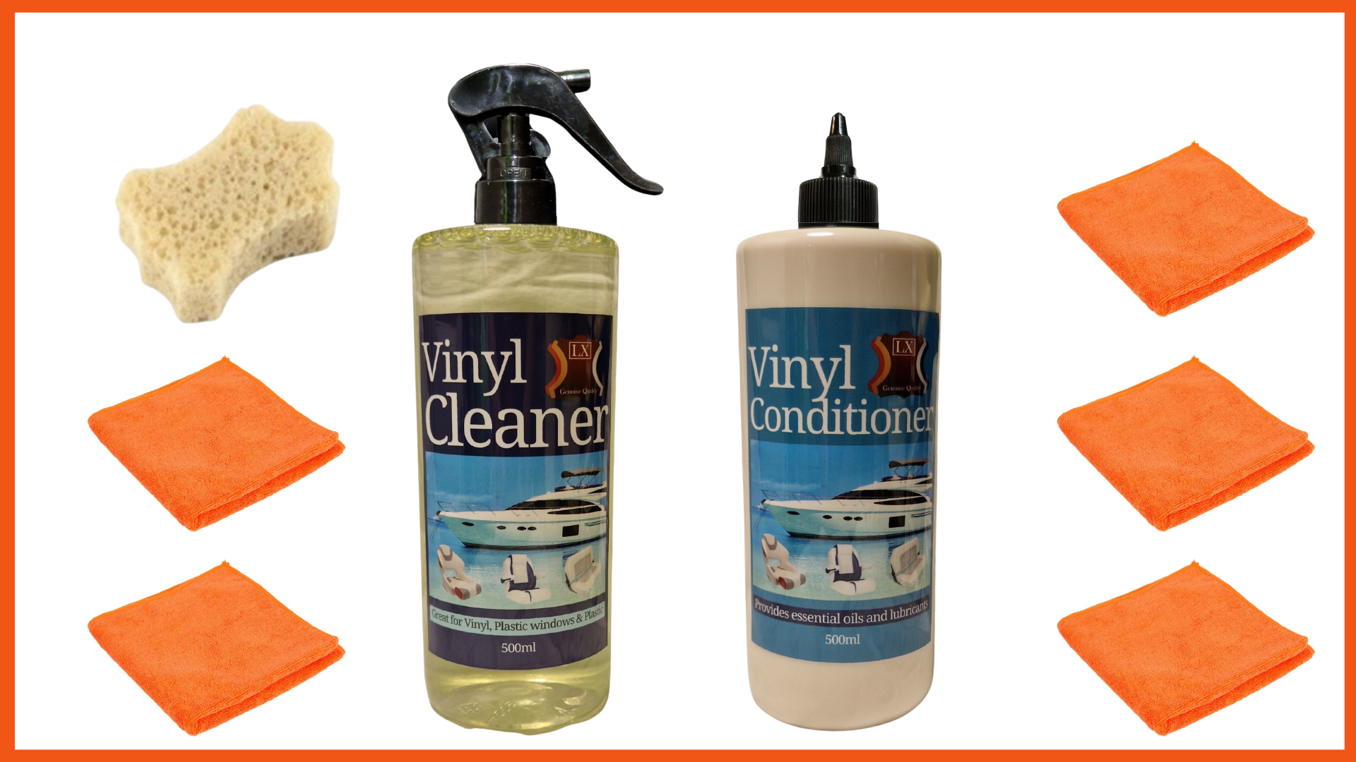 Rengöring & Impregnering för Båtdynor