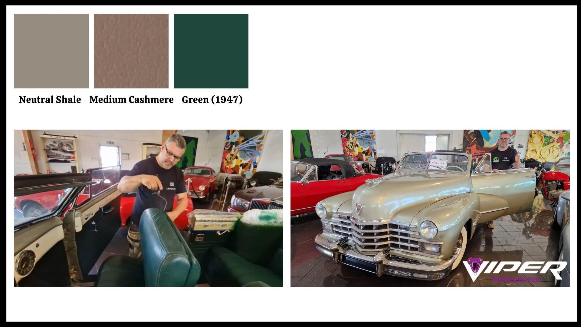 Cadillac - Infärgningskit