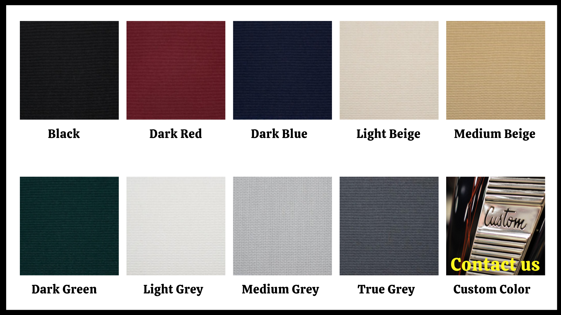 Cabriolet-Lackiersatz