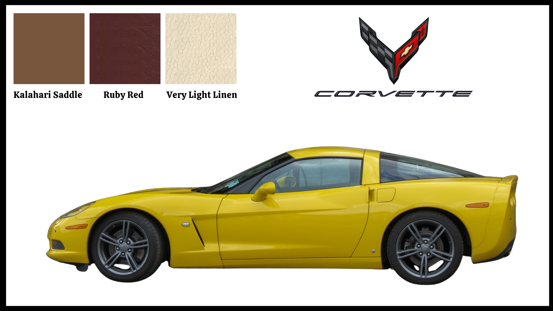 Corvette - Infärgningskit
