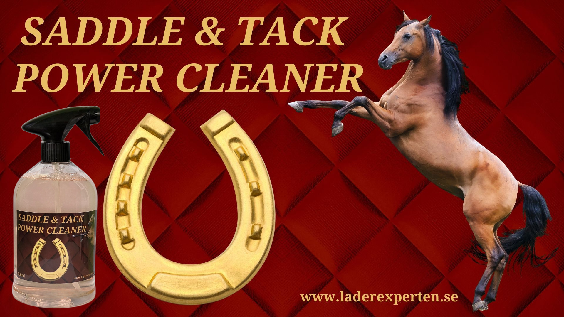Rengöring Power för Sadel & Träns - 500ml