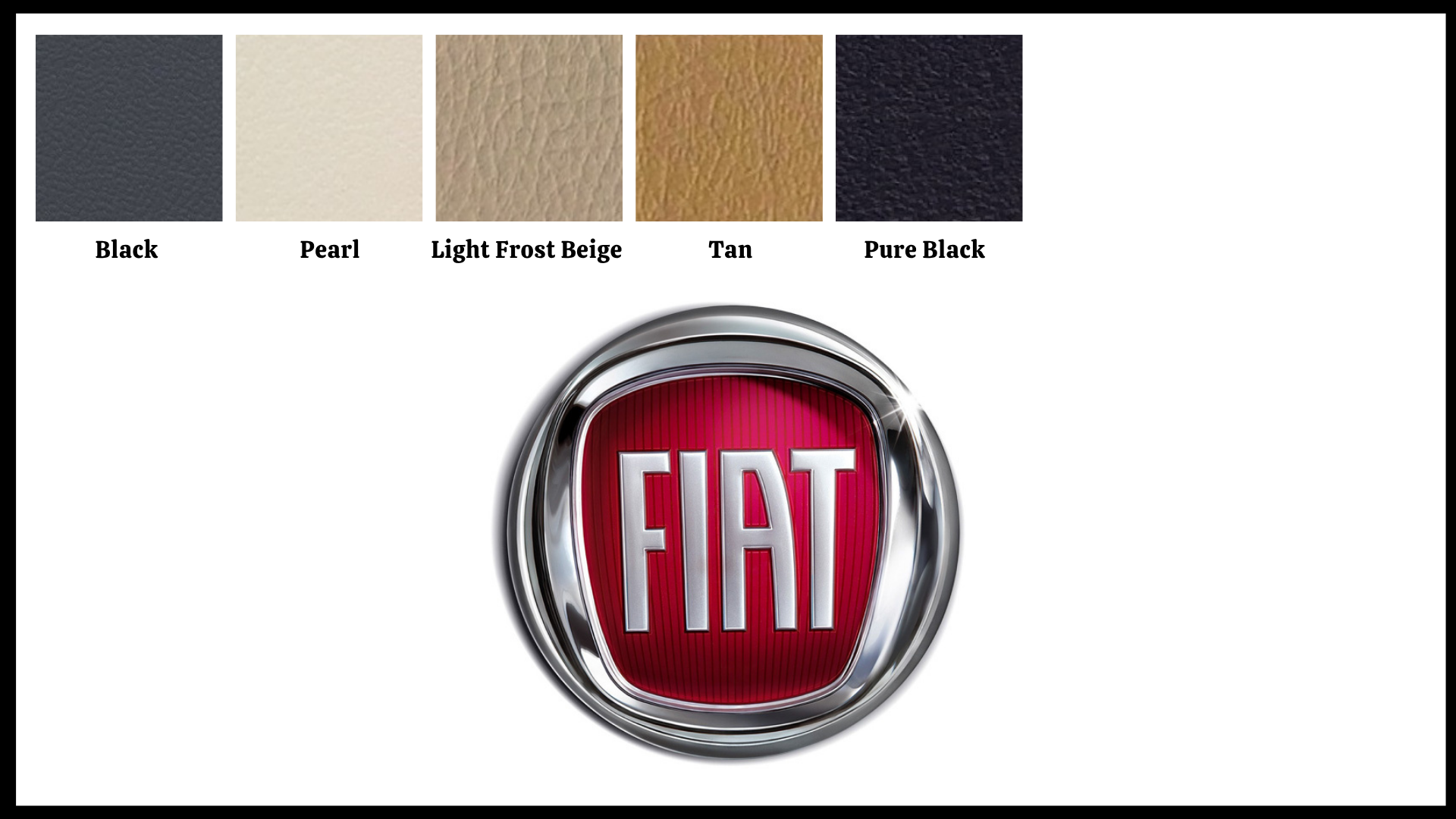 Fiat - Infärgningskit