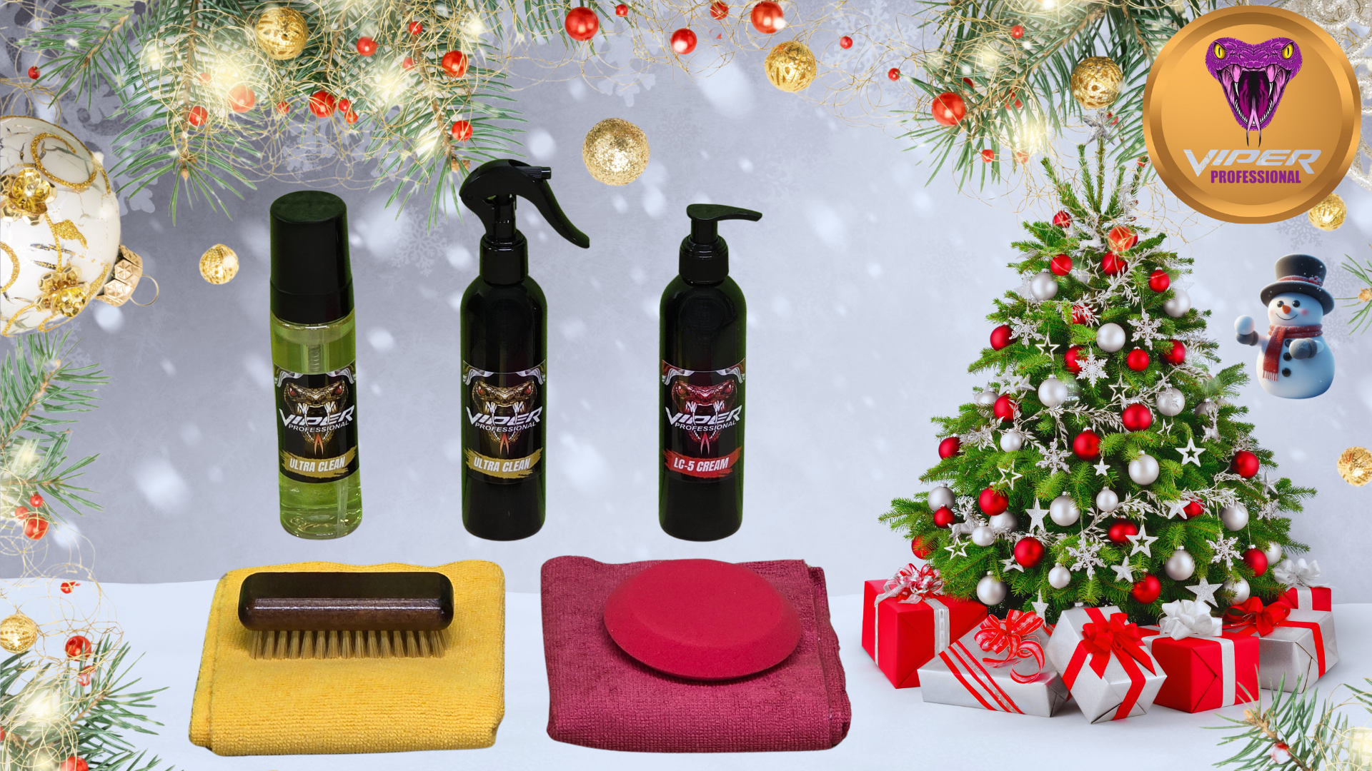 Läder & Vinylvårdskit Premium