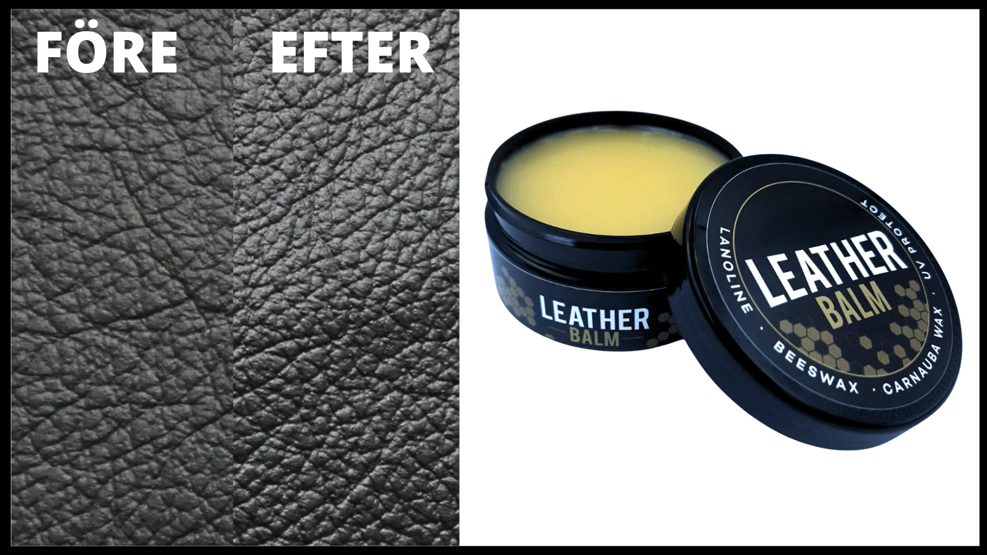 Läderbalsam med Vaxer & Lanolin - 300ml