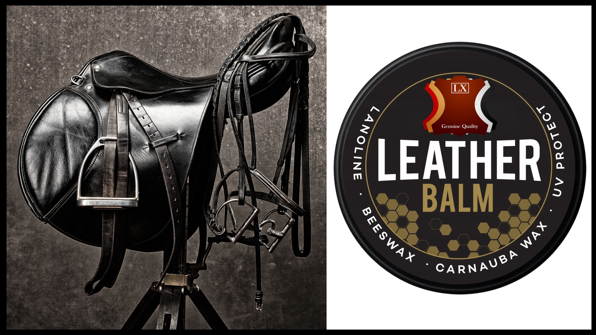 Läderbalsam med Vaxer & Lanolin - 300ml