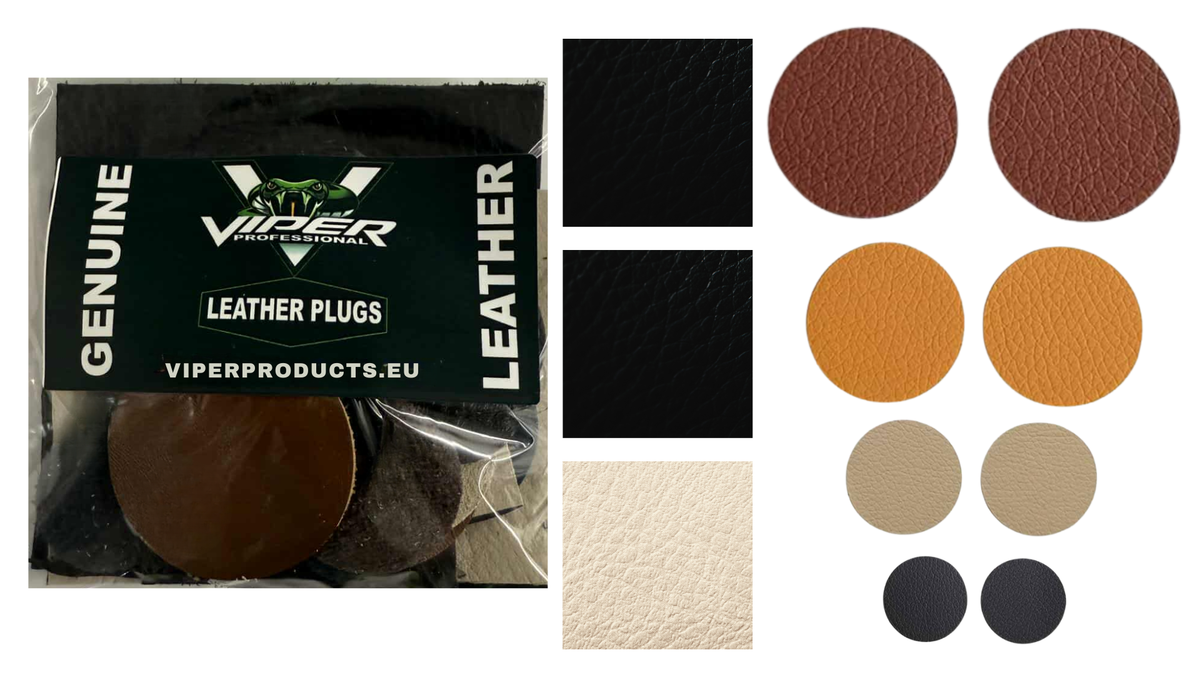 Läderpluggar för reparation - Kit