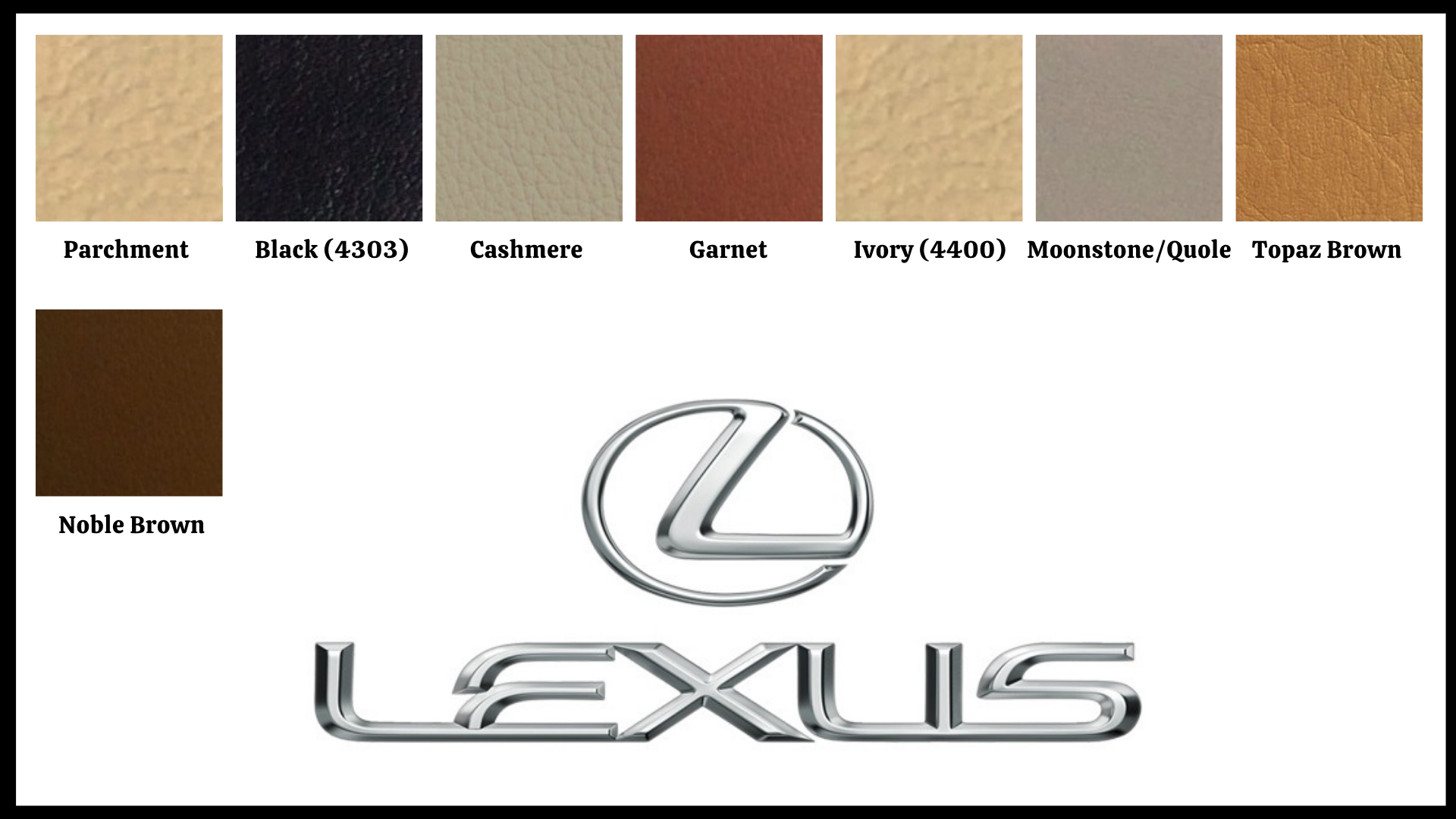 Lexus - Infärgningskit