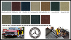 Mercedes Vintage - Läder & Vinylfärg