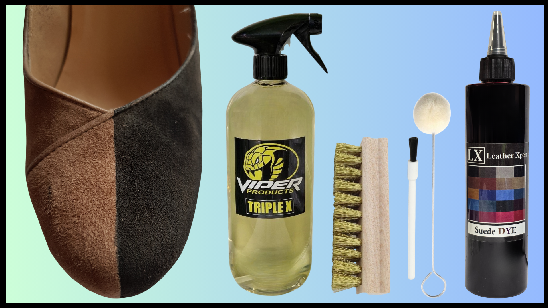 Färbeset für Wildleder und Anilin