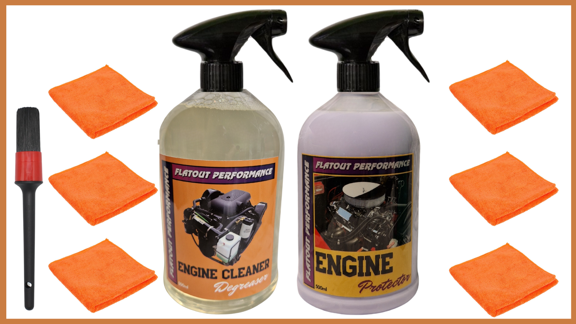 Rengöring & Impregnering för Motor