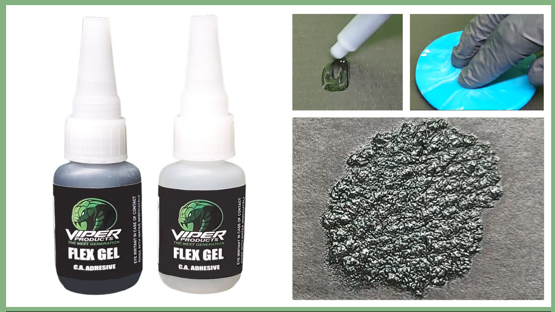 Flex Gel - Reparation av hårdplaster