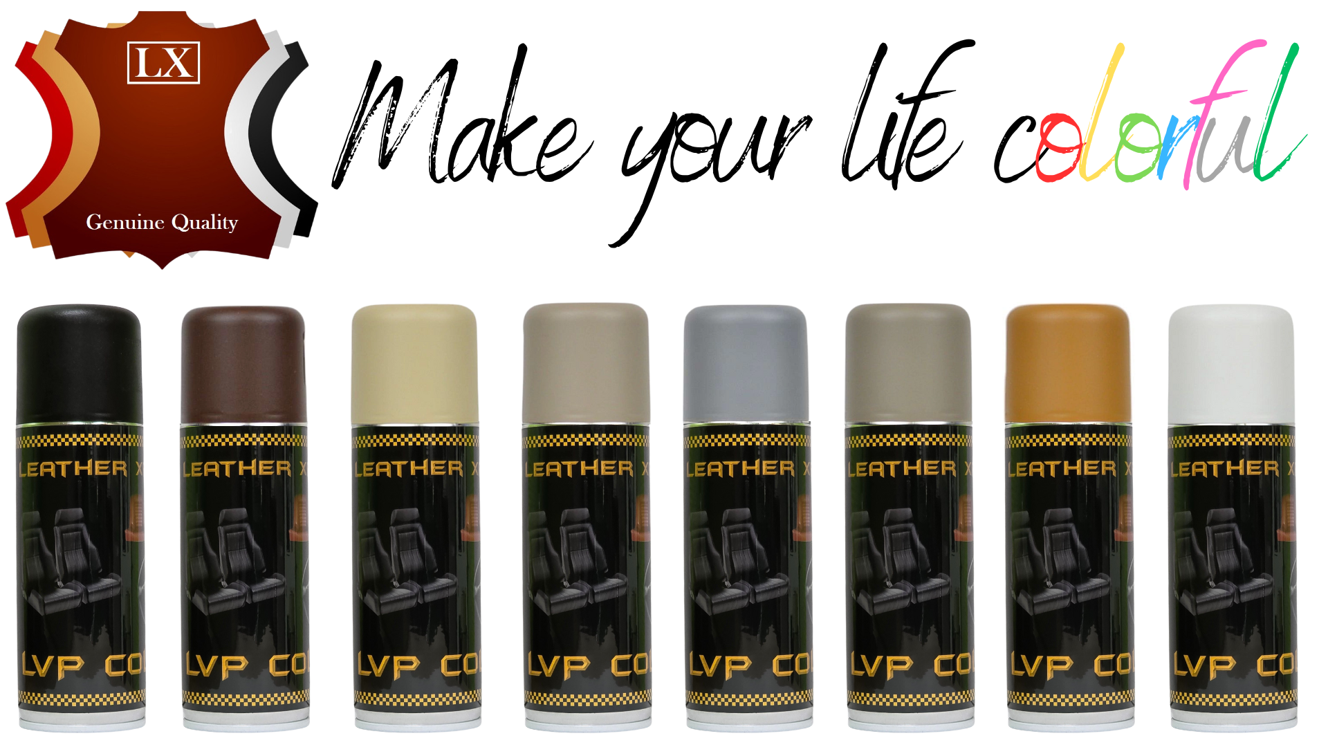 LVP Spray Color Kit - 2-4 färgningar