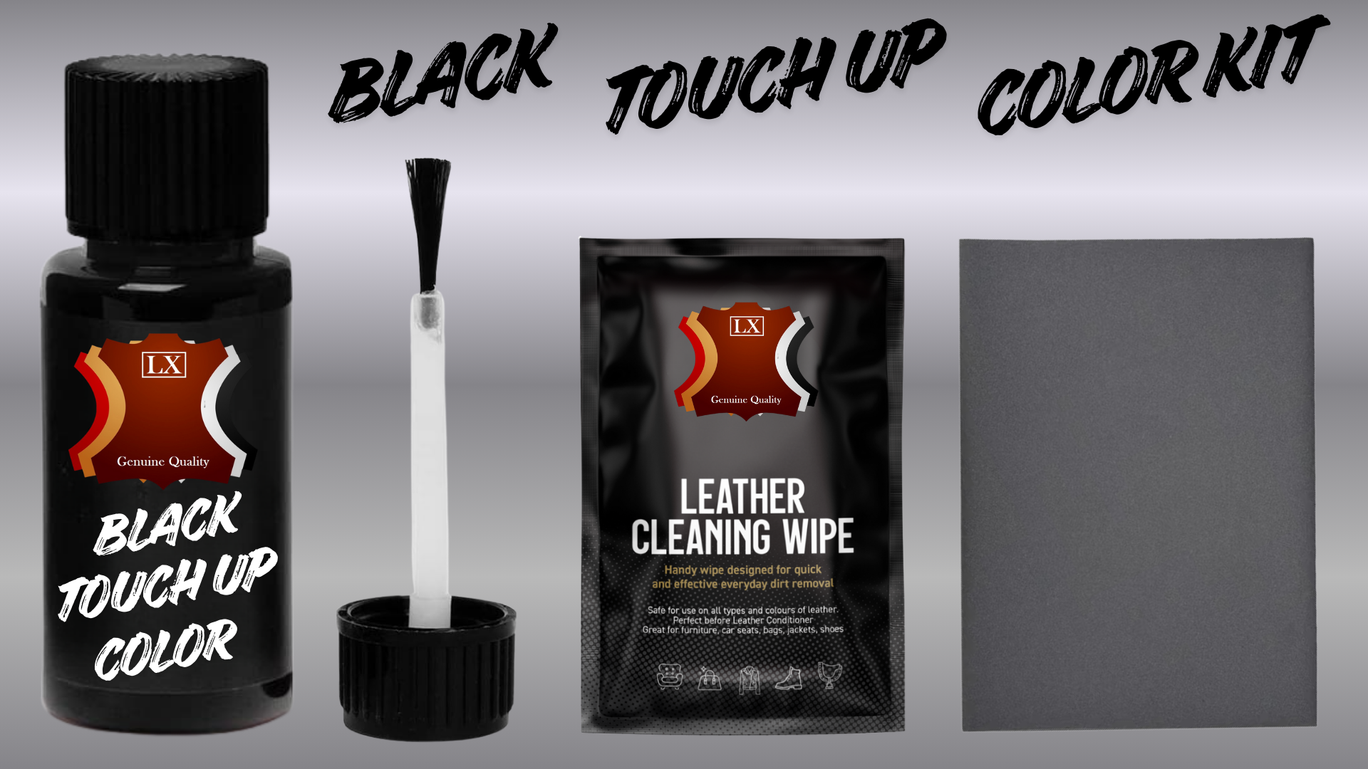 Black Touch Up Färgkit - 25ml